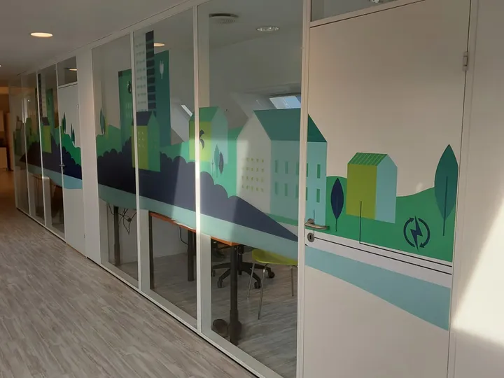 Blending av kontorlandskap, Nordisk Energikontroll